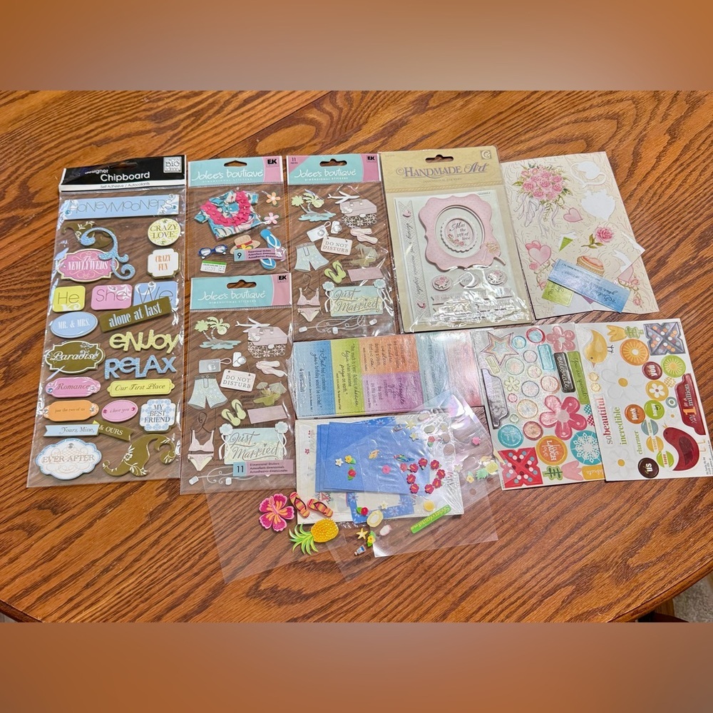 Scrapbooking Sticker Bundle Lot - Picture 5 of 5